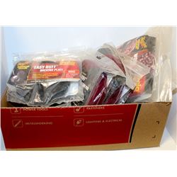 BOX OF ASSORTED FOAM BUFFING PADS