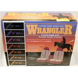 WRANGLER CUSTOM TRUCK SEAT COVER - GREY