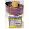 Image 1 : LOT OF 3M CLOTH ROLLS AND ASSORTED SAND PAPER
