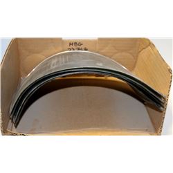 LOT OF 4 GREEN FACE SHIELDS