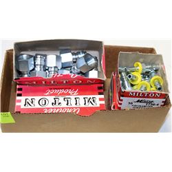 MILTON PUSH ON AND LOCK COMPRESSOR PLUGS