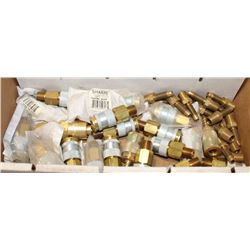 LOT OF ASSORTED SHARPE AIR COMPRESSOR COUPLERS