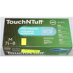 ANSELL DISPOSABLE NITRILE GLOVES SIZE MEDIUM