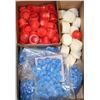 Image 1 : BOX OF PLASTIC ASSORTED PLUGS