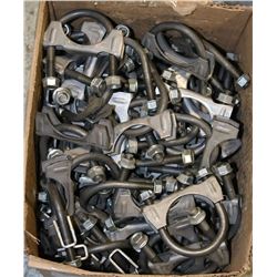 BOX OF MUFFLER CLAMPS