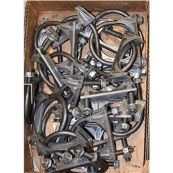 BOX OF MUFFLER CLAMPS
