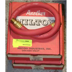 2 BOXES OF MILTON SNUBBER HOSE