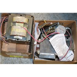 2 BOXES OF HIGH PRESSURE SODIUM MAGNETIC BALLASTS
