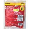 Image 1 : 2 BAGS OF DISPOSABLE SHOP VAC FILTER BAGS