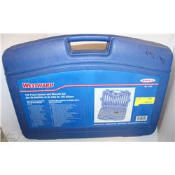 WESTWARD 125PC SOCKET AND WRENCH SET