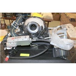 SCOTT AIR PACK, MASK, BACKPACK, REGULATOR AND CASE