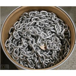 CAMPBELL 3/8 GRADE 30 PROOF COIL CHAIN 200FT