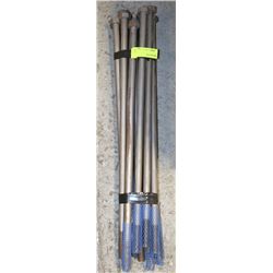 LOT OF ASSORTED BIG AND LONG BOLTS