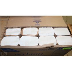 BOX OF WHITE MULTIFOLD TOWELS