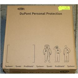BOX OF 25 DUPONT DISPOSABLE COVERALLS XXL