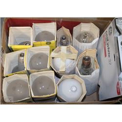 BOX OF GE LIGHT BULBS