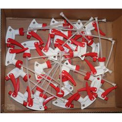 BOX OF BOTTLE SPRAYER HEADS