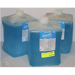 LOT OF 3 4L HAND AND BODY SHAMPOO