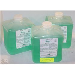 LOT OF THREE 2L DEB HAIR AND BODY SHAMPOO