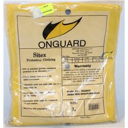 ONGUARD RAIN JACKET WITH HOOD SIZE L