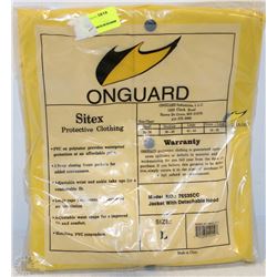 ONGUARD RAIN JACKET WITH HOOD SIZE L