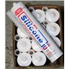 Image 1 : 12 TUBES OF WHITE RV SILICONE