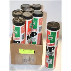 LOT OF 8 CASTROL MULTI-PURPOSE LUBRICANT