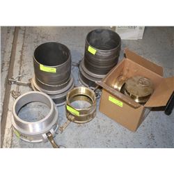 4 CAP AND 4 COUPERS VARIOUS SIZES FOR FLEET