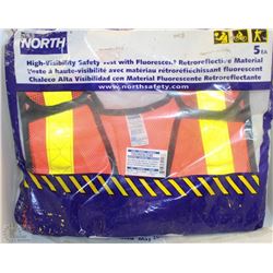 NORTH HIGH VISIBILITY SAFETY VESTS