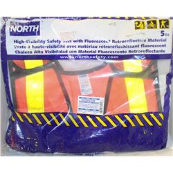 NORTH HIGH VISIBILITY SAFETY VESTS