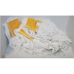 LOT OF 3 WHITE MOP HEADS
