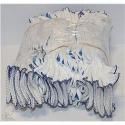 3 DOZEN SIZE M WHITE COTTON WORK GLOVES