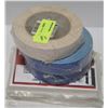 Image 1 : LOT OF 3 ROLLS OF BRADEY TAPE AND HAZZARDOUS