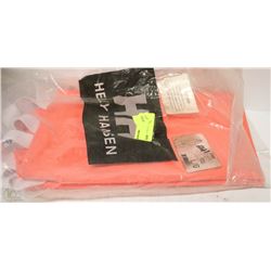 HELLY HANSEN BIB COVERALLS SIZE L ORANAGE