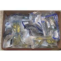 LARGE BOX OF ASSORTED SAFETY GLASEES