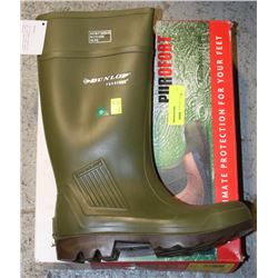 DUNLOP STEEL RUBBER BOOTS SIZE 9