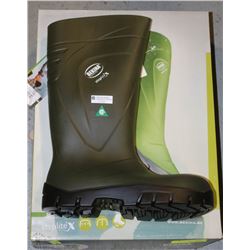 BEKINA SIZE 8 STEELTOE RUBBER BOOT