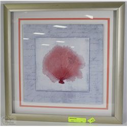 SHOWHOME FRAMED LEAF PICTURE
