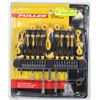 Image 1 : FULLER 37 PIECE SCREWDRIVER SET WITH WALLMOUNT