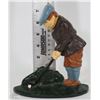 Image 1 : CAST IRON GOLFER DOORSTOP  7.5"  TALL