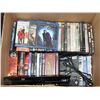 Image 1 : LARGE BOX OF ASSORTED DVDS WITH BLU RAY DVD PLAYER