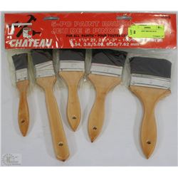 NEW 5PC PAINT BRUSH SETS