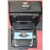 Image 1 : BOX W/2 VINTAGE TYPEWRITERS - OLYMPIA