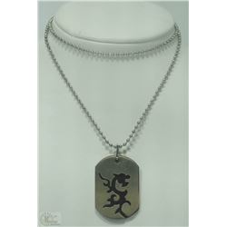 #5-STAINLESS STEEL MEN'S PENDANT NECKLACE