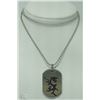 Image 1 : #5-STAINLESS STEEL MEN'S PENDANT NECKLACE