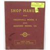 Image 1 : SHOP MANUAL FOR VAUXHALL MODEL E & BEDFORD MODEL