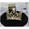 Image 1 : 925 SILVER CROWN RING - SIZE 7