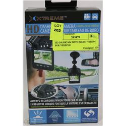 EXTREME HD DASHCAM WITH NIGHT VISION FOR VEHICLE