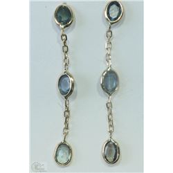 #27-14KT YELLOW GOLD ALEXANDRITE EARRINGS