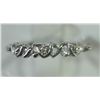 Image 1 : #43-10KT WHITE GOLD DIAMOND HEART DESIGN RING SZ 8